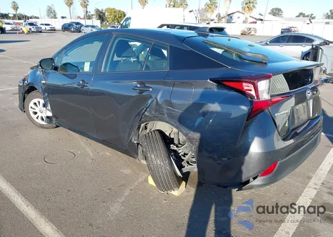 2020 Toyota Prius Le z USA, uszkodzony, nr VIN JTDKARFUXL3121299